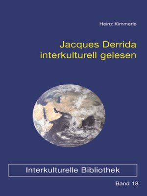 cover image of Jacques Derrida interkulturell gelesen